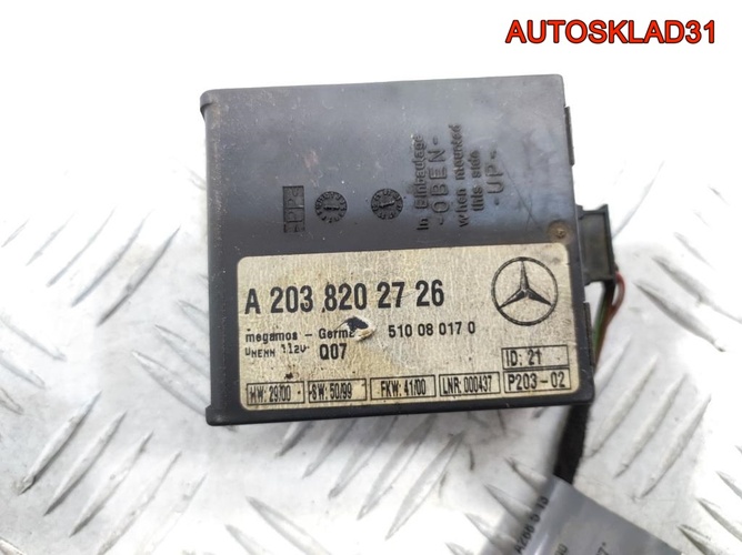 Блок защиты от буксировки Mercedes W203 2038202726