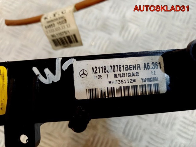  Радиатор отопителя электрический Mercedes W211