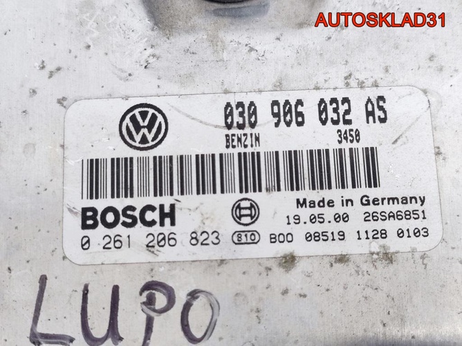 Блок ЭБУ Volkswagen Lupo 1,0 AUC 030906032AS