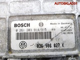 Блок ЭБУ VW Golf 3 1,4 AEX 030906027K Бензин (Изображение 4)