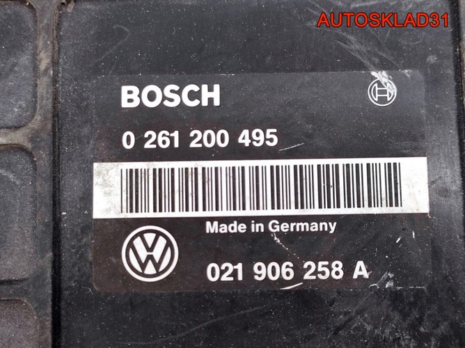 Блок эбу Volkswagen Golf 3 2,8 VR 021906258A