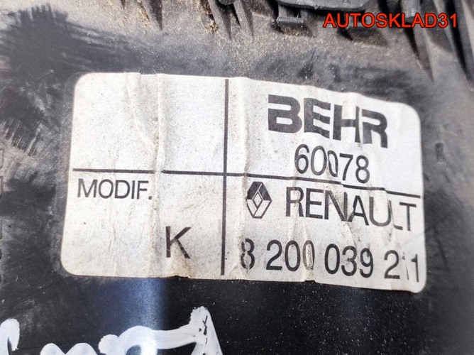 Моторчик отопителя Renault Kangoo 8200039211
