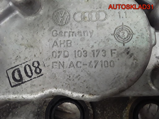 Крышка коленвала задняя VW Passat B5+ 07D103173F