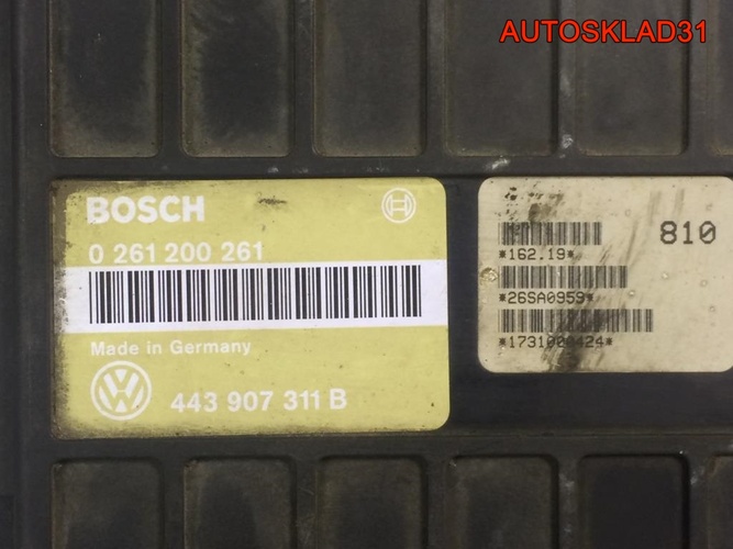 Блок Эбу Volkswagen Passat B3 1.8 RP 443907311B
