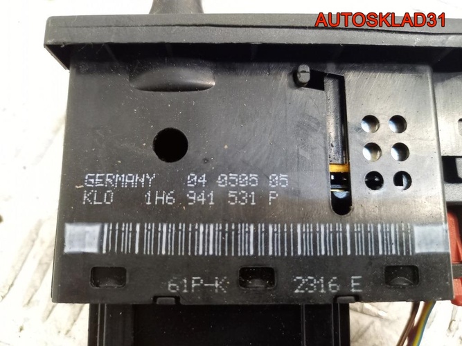 Переключатель света фар VW Golf 3 1H6941531P