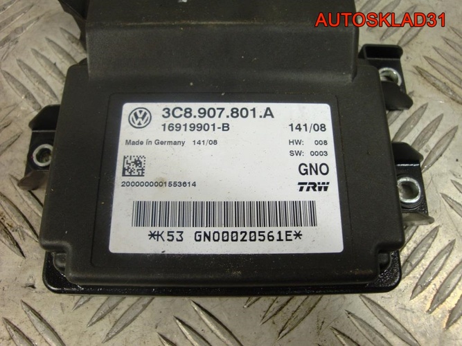 Блок управления ручника VW Passat B6 3C8907801A