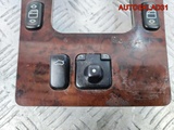 Накладка консоли КПП с кнопками Mercedes W210  (Изображение 4)