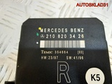 Блок комфорта Mercedes Benz W210 A2108203426 (Изображение 4)