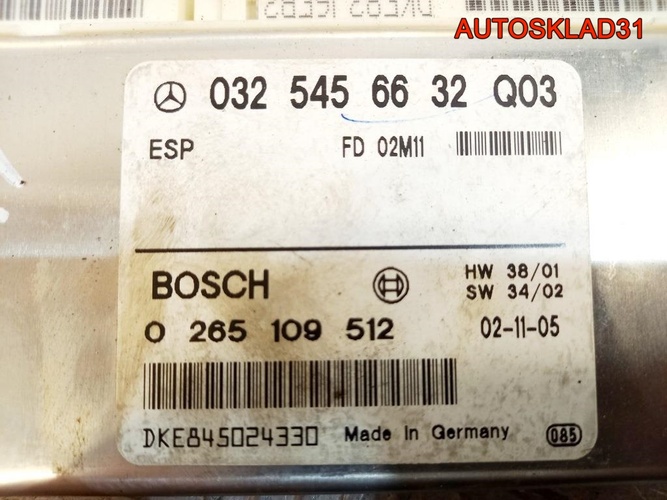 Блок управления ESP Mercedes W211 A0325456632