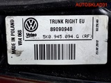 Фонарь внутренний правый VW Golf 6 5K0945094G (Изображение 8)