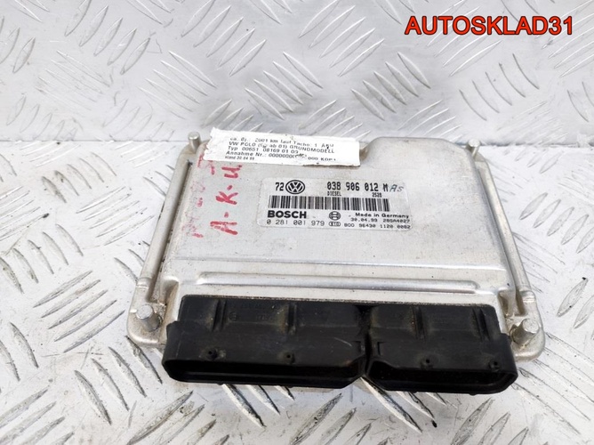 Блок Эбу Volkswagen Golf 4 1,9 TDI ALH 038906012AS
