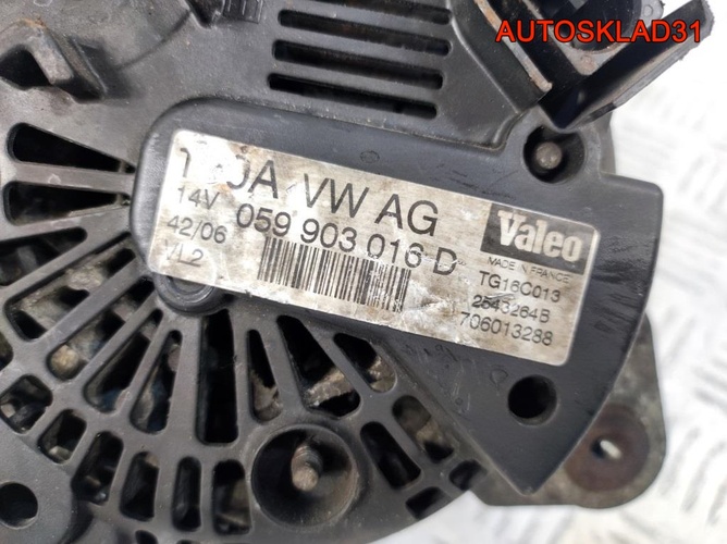 Генератор 150A Audi A4 B7 ASB 059903016D Дизель