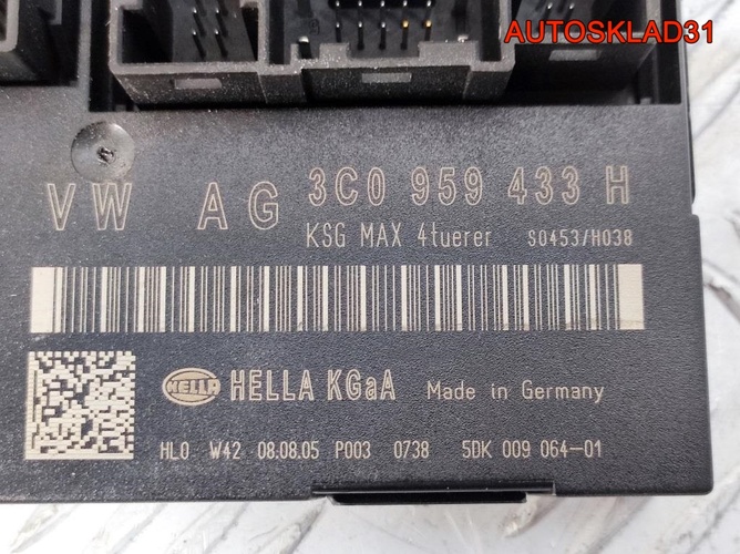 Блок комфорта Volkswagen Passat B6 3C0959433H
