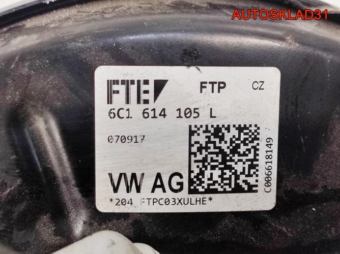 Усилитель тормозов Skoda Rapid 6C1614105L