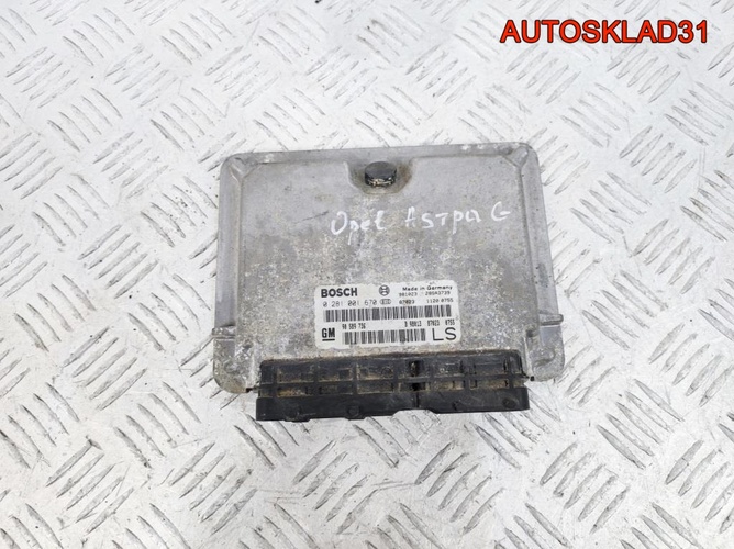 Блок ЭБУ Opel Astra G 1,7 Z17DTL 90589736 Дизель