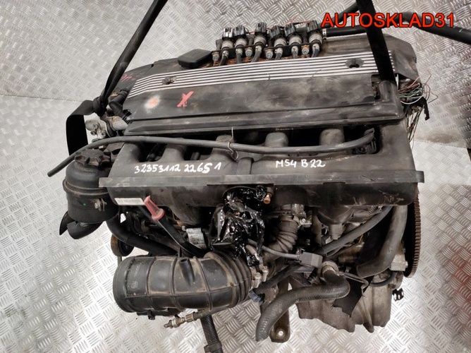 Двигатель M54B22 BMW E46 2,2 Бензин