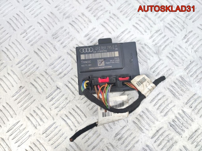 Блок комфорта задней двери Audi A6 C6 4F0959795E
