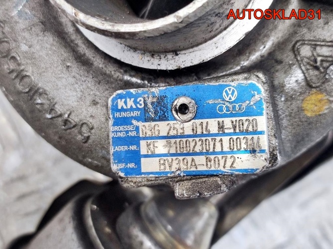 Турбина VW Touran 1.9 BLS 03G253014M Дизель