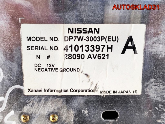 Дисплей Nissan Primera P12E 28090AV621
