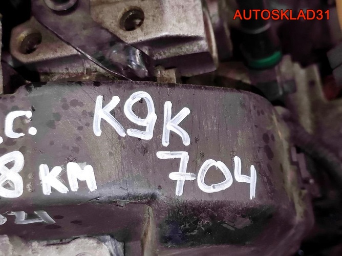 Двигатель K9K 704 Renault Kangoo 1,5 Дизель