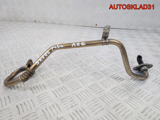 Трубка EGR Volkswagen Polo AZQ 03E131521A Бензин