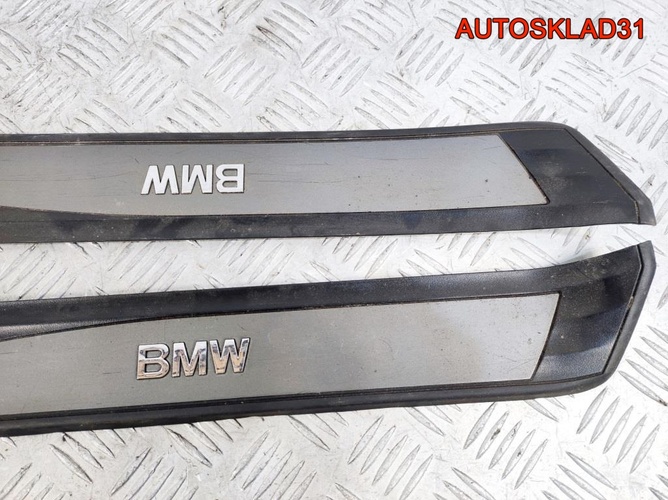 Накладка на порог передняя BMW E60 51477034303