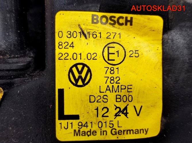 Фара левая Ксенон Volkswagen Golf 4 1J1941015L