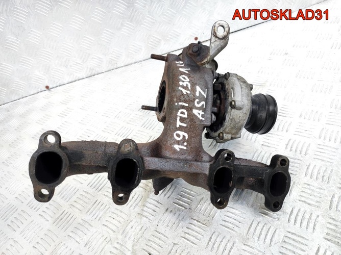 Турбина VW Golf 4 1.9 ASZ 038253016F Дизель