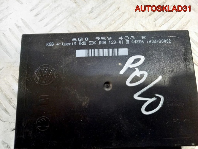 Блок комфорта Volkswagen Polo 6Q0959433E