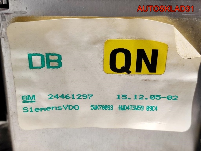 Дисплей информационный Opel Vectra C 24461297