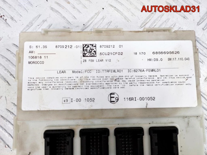 Блок комфорта BMW F30/F31 870921201
