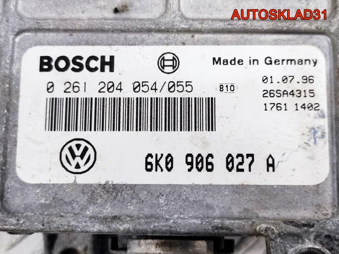 Блок управления ДВС 1.4 AEX VW Polo 6K0906027A