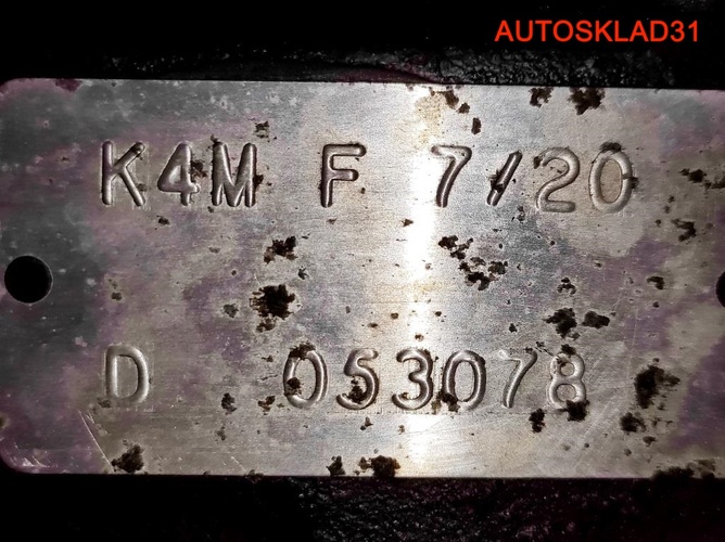 Двигатель K4M 720 Renault Laguna 1 1.6 Бензин