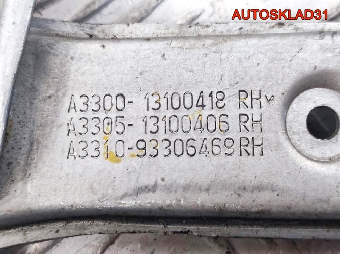 Стеклоподъемник перед правый Opel Astra H 13100418