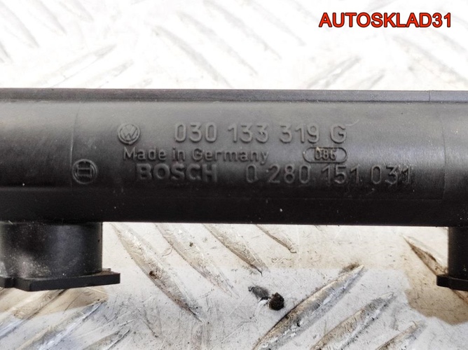 Рейка топливная VW Golf 3 1.4 AEX 030133319G