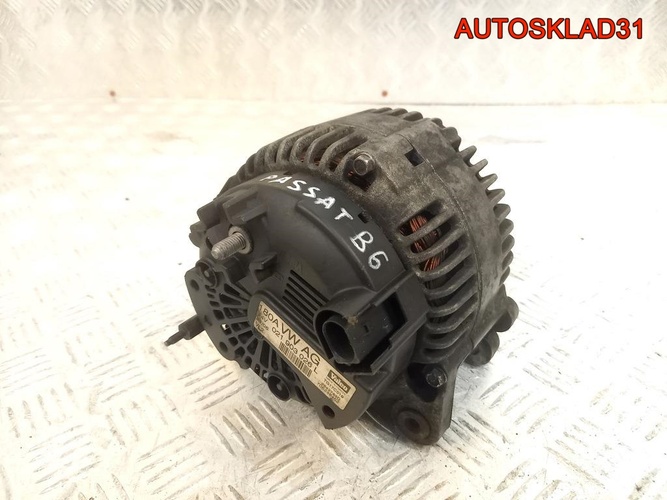 Генератор 180 A VW Passat B6 1,9 BKC Дизель 021903026L