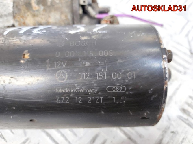 Стартер Mercedes Benz W210 3,2 A1121510001 Бензин