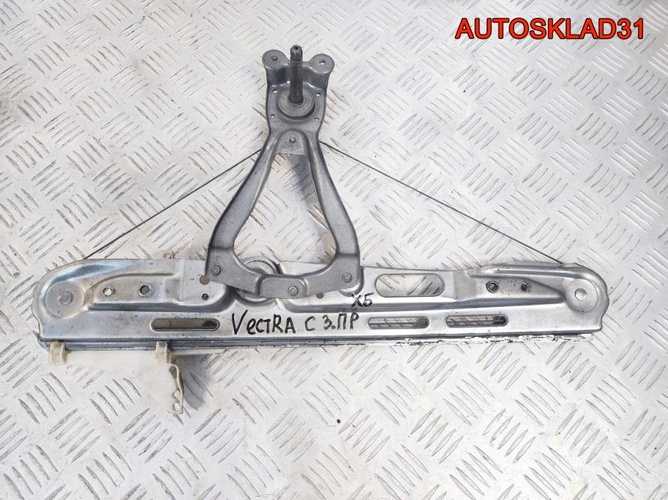 Стеклоподъемник задний правый Opel Vectra C 