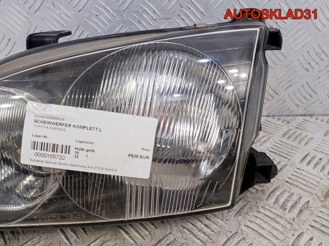 Фара левая Toyota Avensis T220  8117005140 Дорест