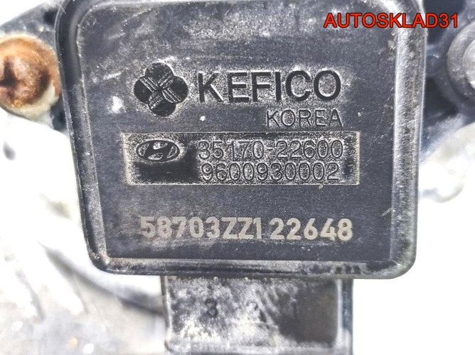Заслонка дроссельная Hyundai Elantra 3510026800