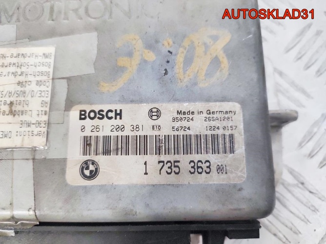 Блок ЭБУ BMW E34 2,0 Бензин 0261200381