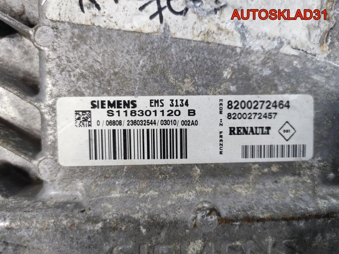 Блок ЭБУ Renault Megane 1 1.6 K4M 704 8200272464