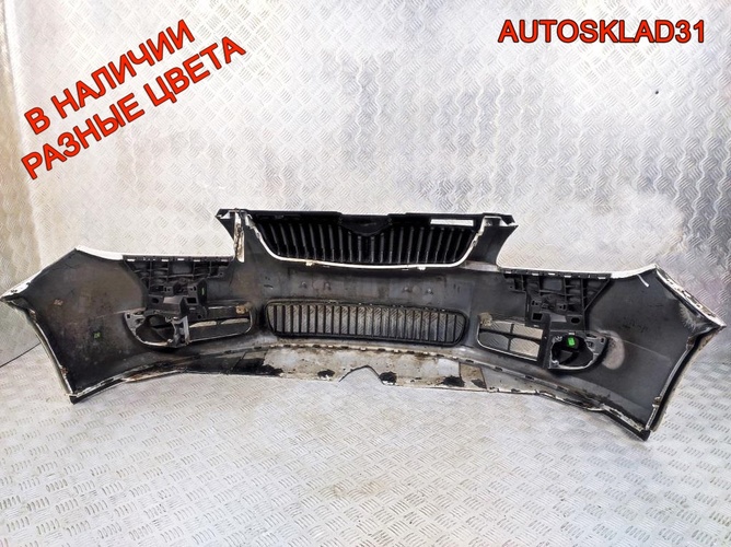 Бампер передний Skoda Fabia 2 5J0807221