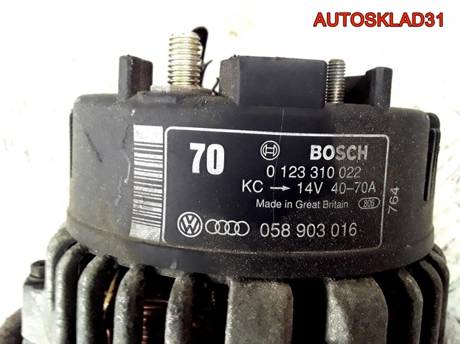 Генератор 70A Audi A6 C5 1.8 бензин 058903016 