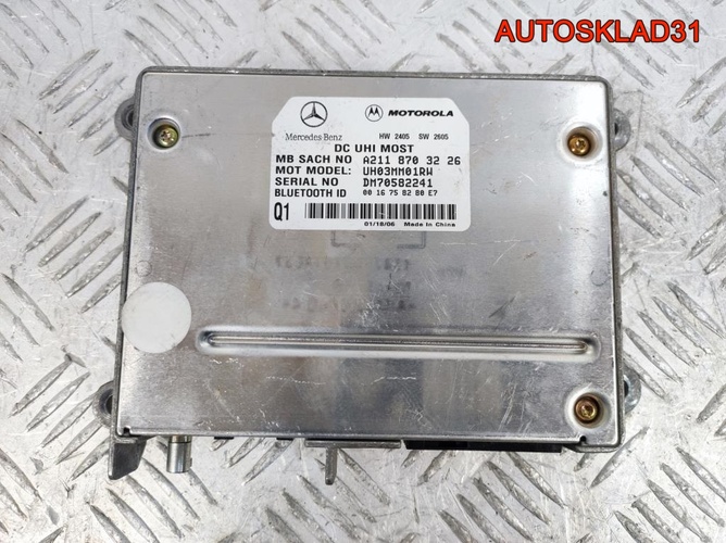 Блок управления телефоном Mercedes W203 2118703226