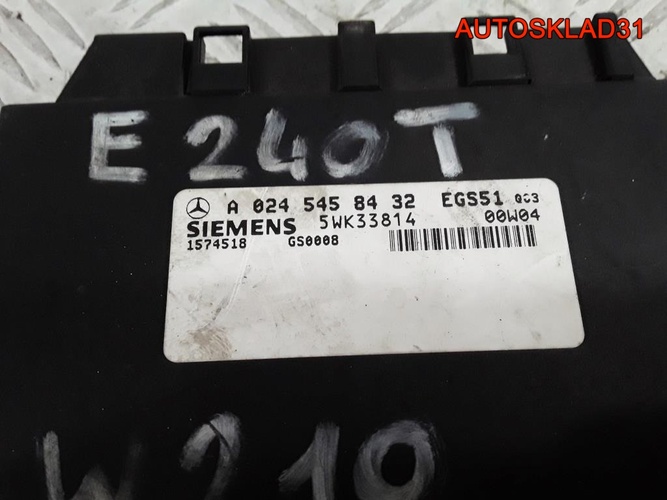 Блок управления АКПП Mercedes Benz W210 0245458432