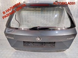 Дверь багажника со стеклом Skoda Fabia 6V6827023G (Изображение 1)