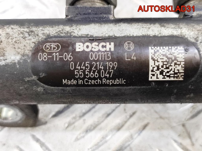 Рейка топливная Opel Astra J A20DTH 55566047