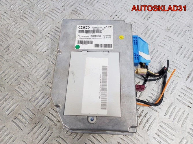 Блок управления телефоном Audi A8 D3 4E0862333C