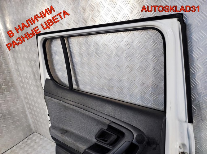 Дверь задняя левая Skoda Fabia 5J6833056 Хетчбэк